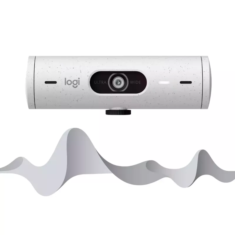 Webcam Logitech Brio 500 Full HD 4MP USB-C bianco