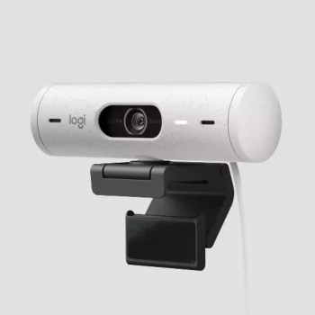 Webcam Logitech Brio 500 Full HD 4MP USB-C bianco