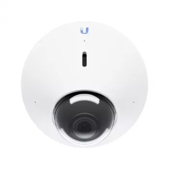 Telecamera di videosorveglianza IP UBIQUITI UVC‑G4‑DOME — dome, montaggio a soffitto, cablata, 5 MP (2688x1512), 86° orizzontale, esterno/interno, bianco