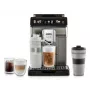 Macchina da caffè combinata De’Longhi ECAM450.86.T — completamente automatica, serbatoio acqua 1,8 l, contenitore chicchi 300 g, 19 bar, macinacaffè integrato, display TFT