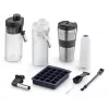 Macchina da caffè combinata De’Longhi ECAM450.86.T — completamente automatica, serbatoio acqua 1,8 l, contenitore chicchi 300 g, 19 bar, macinacaffè integrato, display TFT