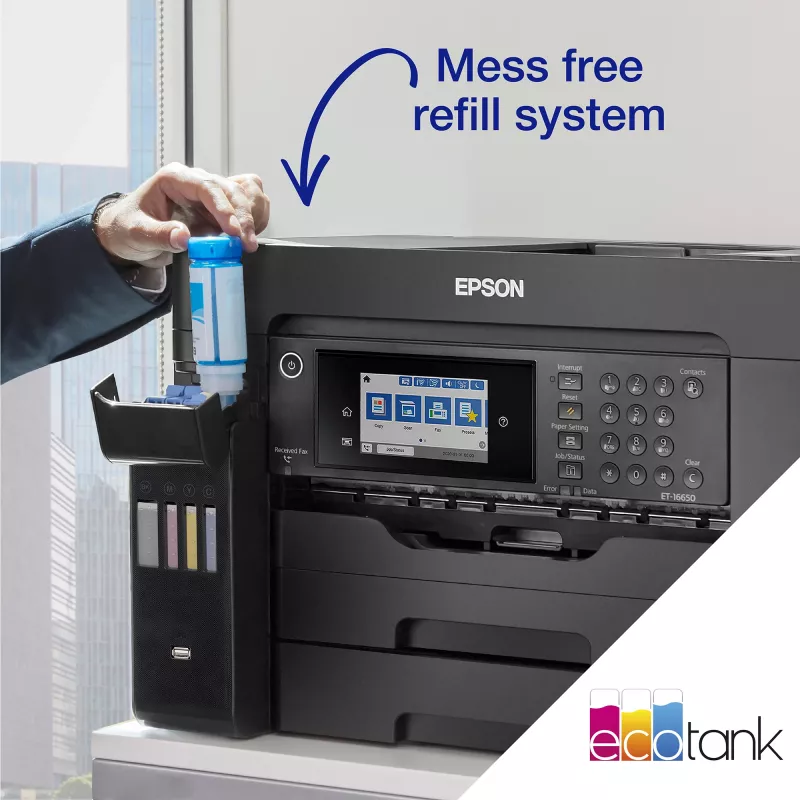 Epson EcoTank ET-16655 a getto d'inchiostro A3 4800 x 1200 DPI 32 ppm Wi-Fi
