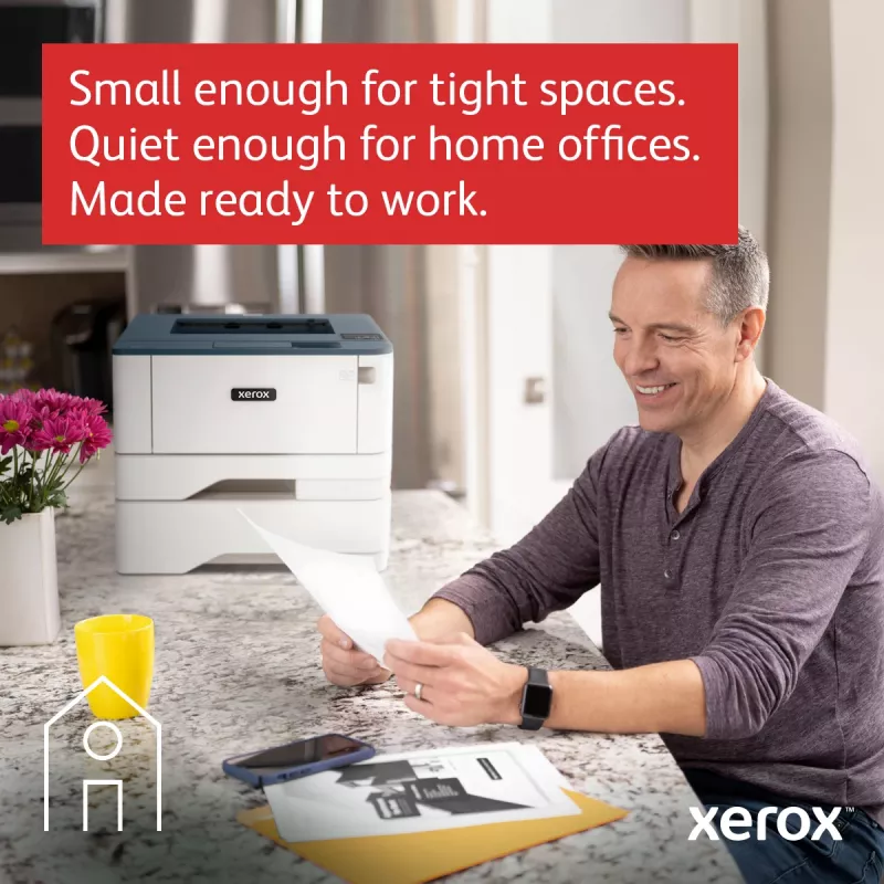 Stampante Xerox B310 A4 40ppm wireless duplex PS3 PCL5e/6 2 vassoi totale 350 fogli