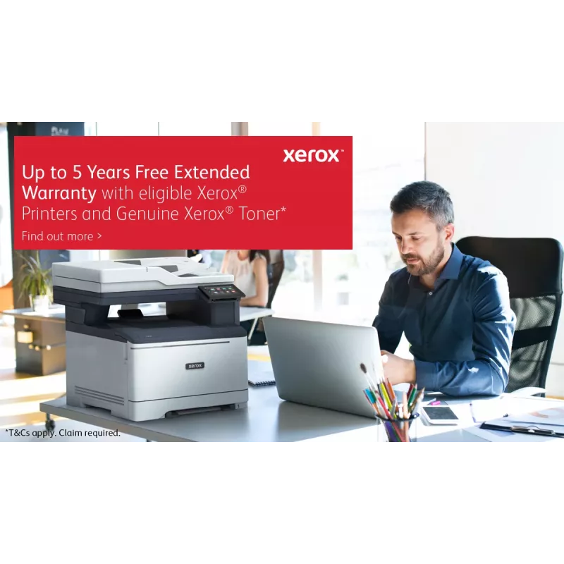Stampante Xerox B310 A4 40ppm wireless duplex PS3 PCL5e/6 2 vassoi totale 350 fogli
