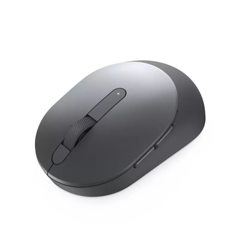 Mouse compatto DELL Pro Plus – MS5120W – Titan Gray, ambidestro, ottico, RF Wireless + Bluetooth, 1600 dpi, grigio, titanio