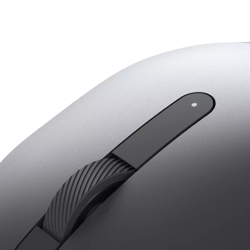 Mouse compatto DELL Pro Plus – MS5120W – Titan Gray, ambidestro, ottico, RF Wireless + Bluetooth, 1600 dpi, grigio, titanio