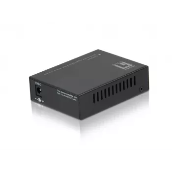 Convertitore multimediale Gigabit LevelOne da RJ45 a SFP, PoE PD
