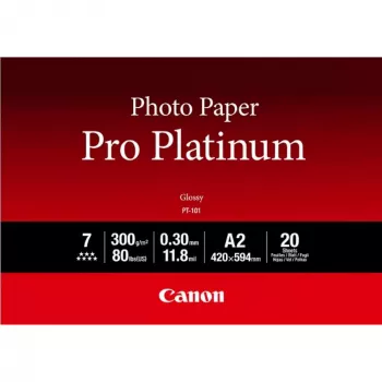 Canon PT-101 carta fotografica Pro Platinum A2 - 20 fogli
