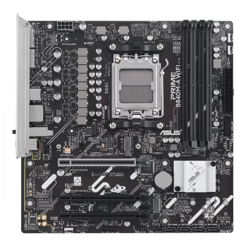Scheda madre ASUS PRIME B840M-A WIFI AMD B840 socket AM5 micro ATX