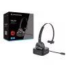 Conceptronic POLONA cuffia Bluetooth wireless con base di ricarica