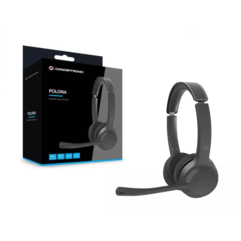 Conceptronic POLONA04B cuffia stereo Bluetooth