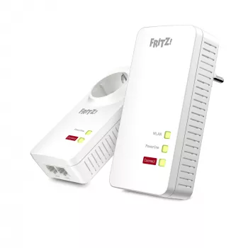 Powerline FRITZ 1260E set WLAN 1200 Mbit/s Ethernet LAN Wi-Fi bianco
