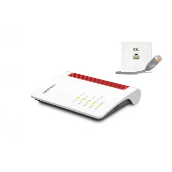Box FRITZ! 7510 router WLAN Gigabit Ethernet single-band (2,4 GHz) bianco