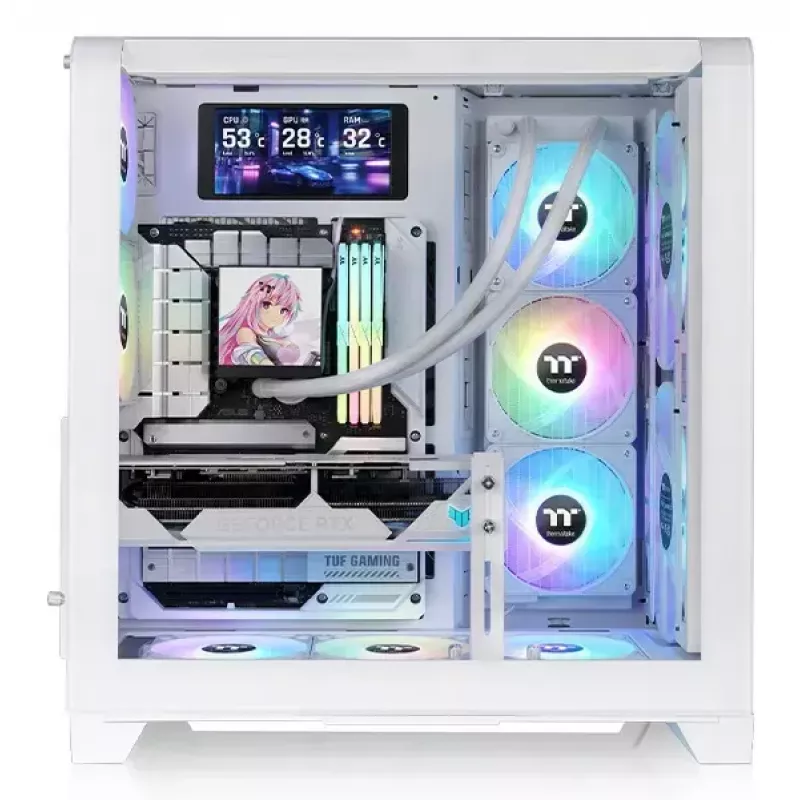 Case PC Thermaltake View 390 Air Midi Tower bianco