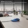 Inca IWM-531RA mouse wireless e Bluetooth, 1600 DPI, pulsante 4D, silenzioso, antracite
