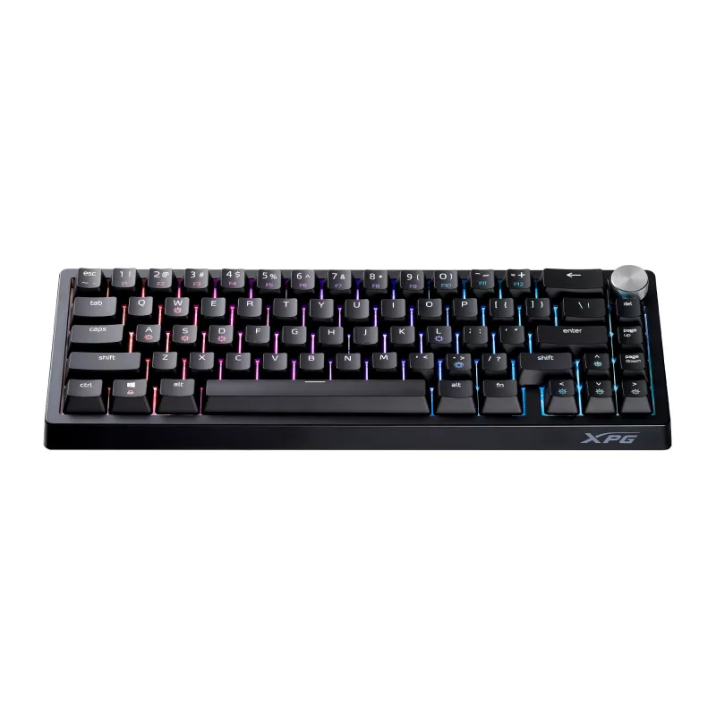 Tastiera gaming XPG SORCERER MINI, con filo, USB, meccanica, QWERTY, LED RGB, nero