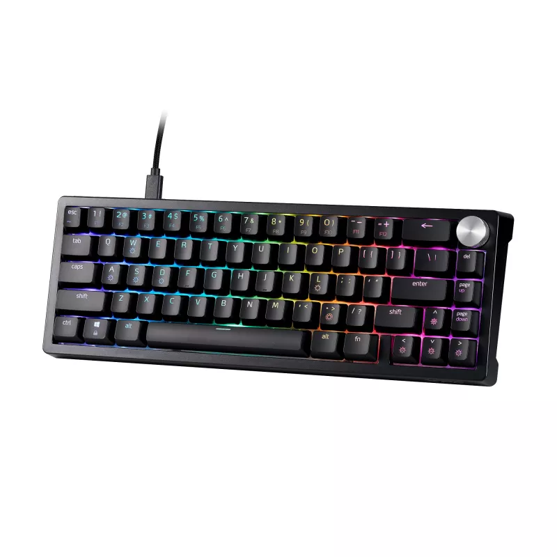 Tastiera gaming XPG SORCERER MINI, con filo, USB, meccanica, QWERTY, LED RGB, nero