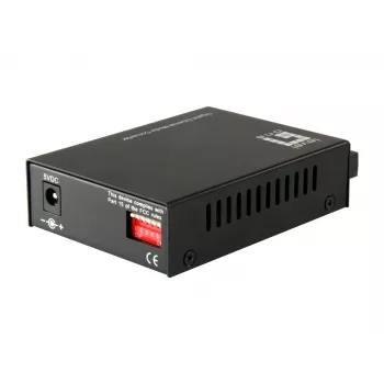 Convertitore media LevelOne RJ45 a SC Gigabit, fibra singlemode, 20 km