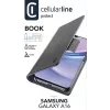 Cellularline Book - custodia a libro per Galaxy A16 con porta carte e chiusura magnetica