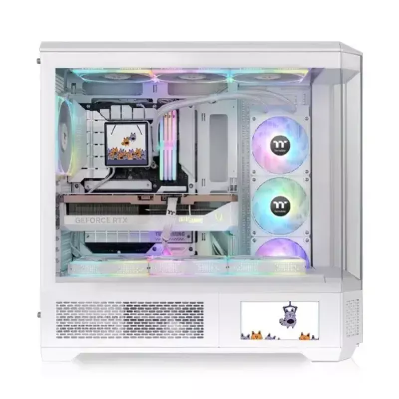 Case Full Tower Thermaltake CA-11H-00F6WN-00 bianco supporto PS2 ventole 120/140 mm