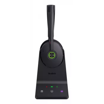 Yealink WH68 UC headset, con filo e senza fili, 20 - 20000 Hz, chiamate/musica, 155 g, headset, nero