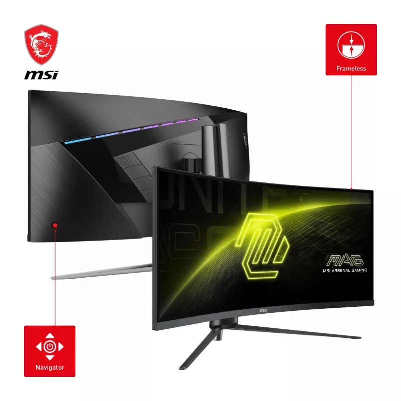 MSI MAG 345CQRDE monitor per computer 86,4 cm (34