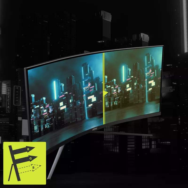 MSI MAG 345CQRDE monitor per computer 86,4 cm (34