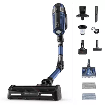 Rowenta RH98C0 aspirapolvere a batteria 2 in 1 asciutto e bagnato senza sacchetto 0,9 L 320 W blu, grigio