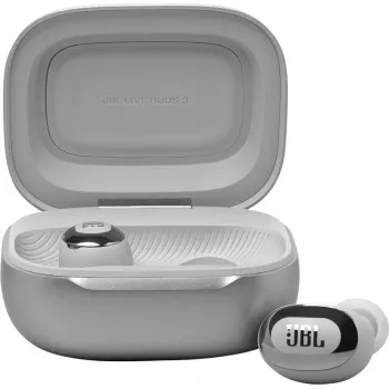 JBL Live Buds 3 headset senza fili in-ear chiamate/musica/sport/quotidiano Bluetooth argento