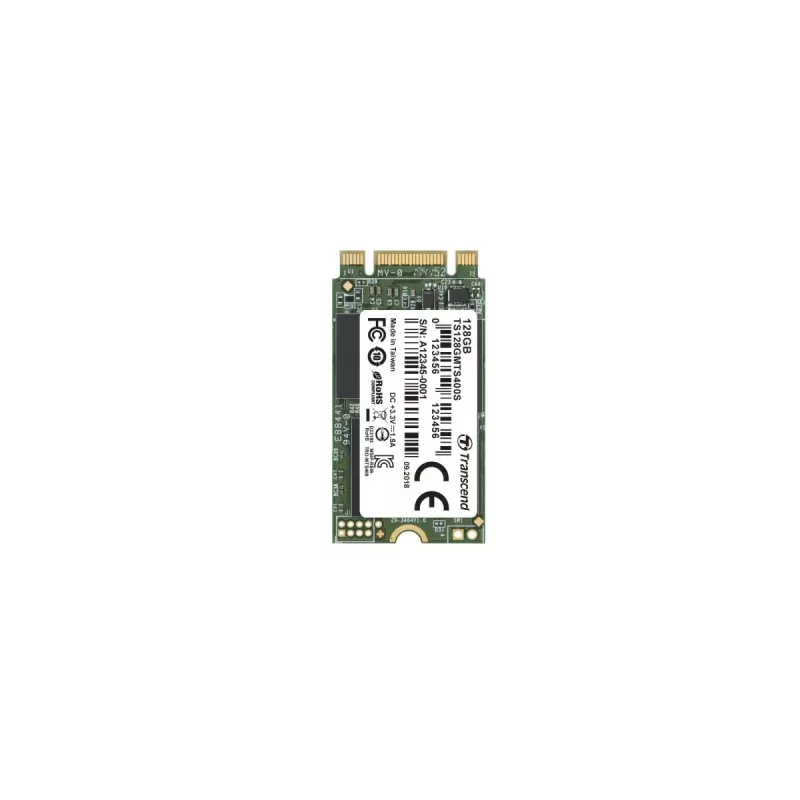 SSD TRANSCEND Mts400s 128GB M.2 2242 SATA Ill 6gb/s Mlc