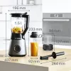 Frullatore da tavolo Bosch Serie 4 MMB6177S 1,5 L 1200 W nero, argento