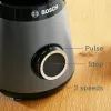 Frullatore da tavolo Bosch Serie 4 MMB6177S 1,5 L 1200 W nero, argento