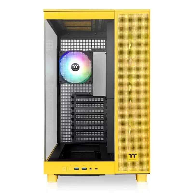 Case per PC Thermaltake View 380 XL TG ARGB Midi Tower giallo