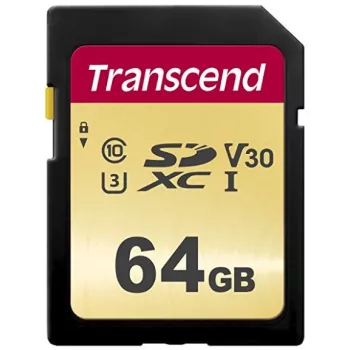 Memoria flash Transcend 64GB SDXC UHS-I 500S