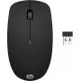 HP X200 mouse wireless 6VY95AA, ottico, 2,4 GHz, ricevitore USB, nero