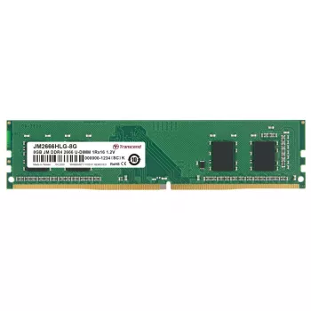 Transcend JetRam JM2666HLG-8G 8 GB DDR4-2666 U-DIMM modulo di memoria RAM