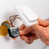 Interruttore intelligente Shelly WAVE 2PM nero (Shelly) — wireless Z-Wave, 16 A, 110–240 V, 868,4 MHz