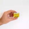 Interruttore smart Shelly Qubino Wave i4 DC giallo wireless 5-24V