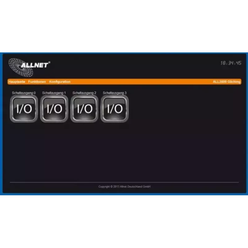 Unità centrale smart home ALLNET ALL3500