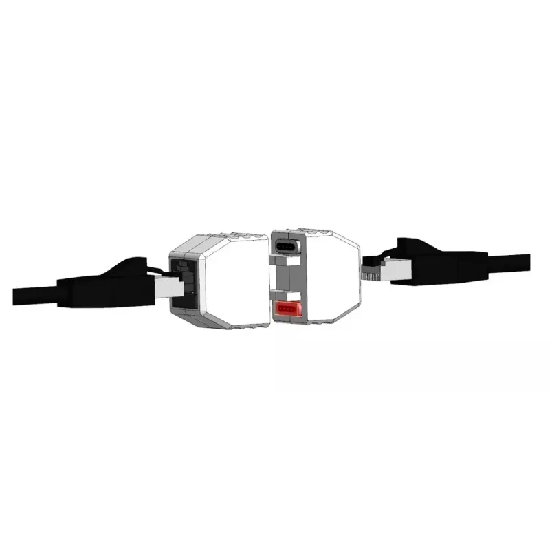 ALLNET ALL-RJ45-MAGNET schede/adattatori di interfaccia RJ-45 bianco 90W
