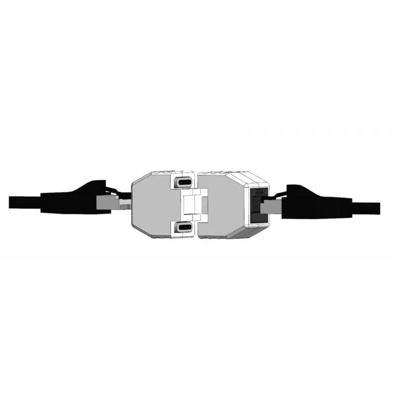 ALLNET ALL-RJ45-MAGNET schede/adattatori di interfaccia RJ-45 bianco 90W