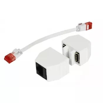 ALLNET ALL-RJ45-MAGNET schede/adattatori di interfaccia RJ-45 bianco 90W