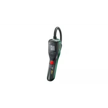 Pompa ad aria elettrica Bosch 0.603.947.000 — portatile, ricaricabile, 10 bar (150–150 psi), 3000 mAh, USB‑C, 10 l/min, con tubo e accessori