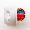 Interruttore intelligente Shelly Plus 1PM rosso