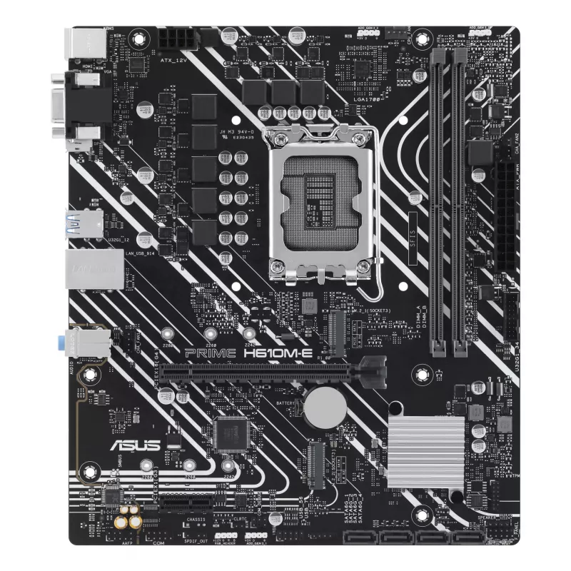 Scheda madre ASUS PRIME H610M-E-CSM Intel H610 LGA 1700 micro ATX