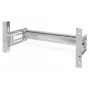 Supporto per guida DIN DIGITUS, 4U, 178 x 483 x 223 mm, zincato, incl. guida DIN, profondità e altezza variabili