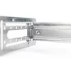Supporto per guida DIN DIGITUS, 4U, 178 x 483 x 223 mm, zincato, incl. guida DIN, profondità e altezza variabili