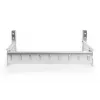 Supporto per guida DIN DIGITUS, 4U, 178 x 483 x 223 mm, zincato, incl. guida DIN, profondità e altezza variabili