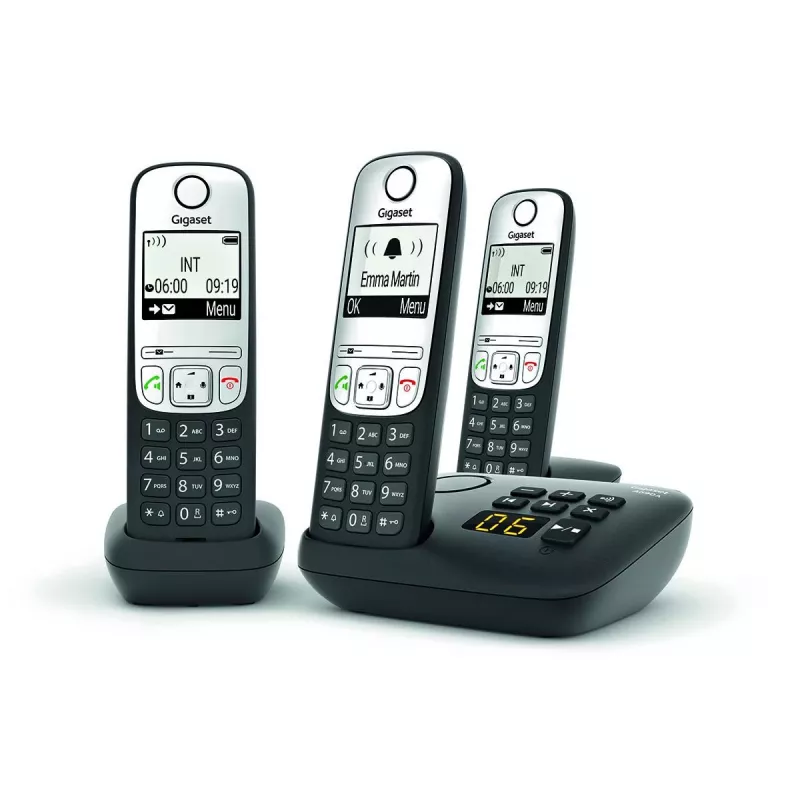 Telefono cordless UNIFY GIGASET OPENSTAGE A690 A Trio nero