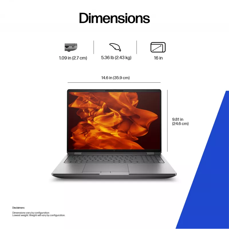 Workstation mobile HP ZBook Fury G1i 16